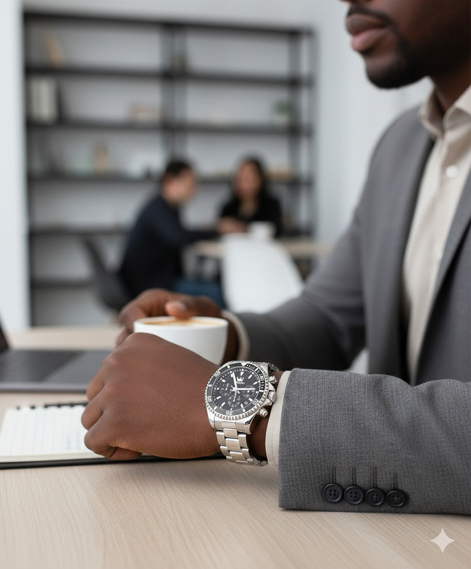 Montre Homme OLEVS Chronographe – Design Luxe