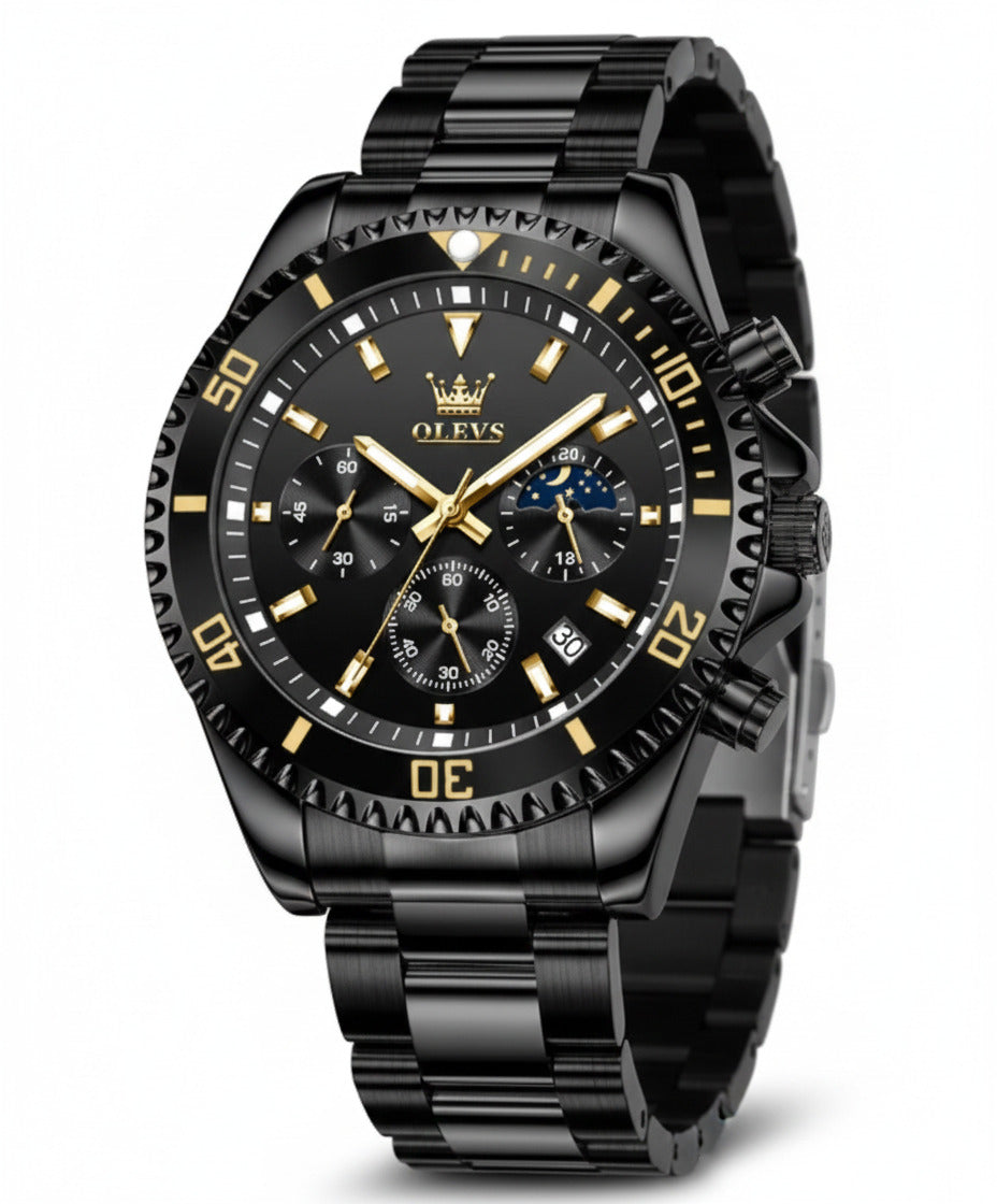 Montre Homme OLEVS Chronographe – Design Luxe