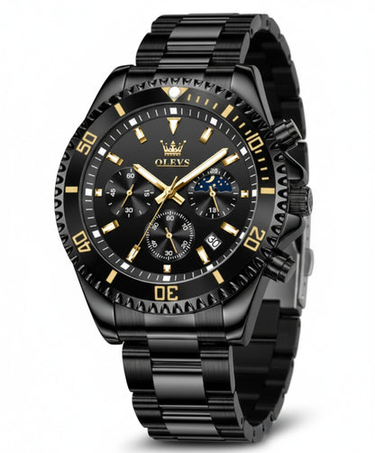 Montre Homme OLEVS Chronographe – Design Luxe